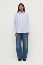 Load image into Gallery viewer, Avoca Stripe Long Sleeve Shirt-Blue/White Stripe