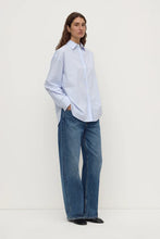 Load image into Gallery viewer, Avoca Stripe Long Sleeve Shirt-Blue/White Stripe