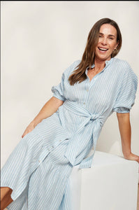 Sojourn Stripe Dress-Coast