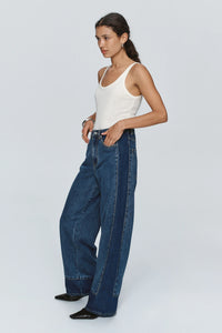 Border Jean-Indigo/Washed Indigo