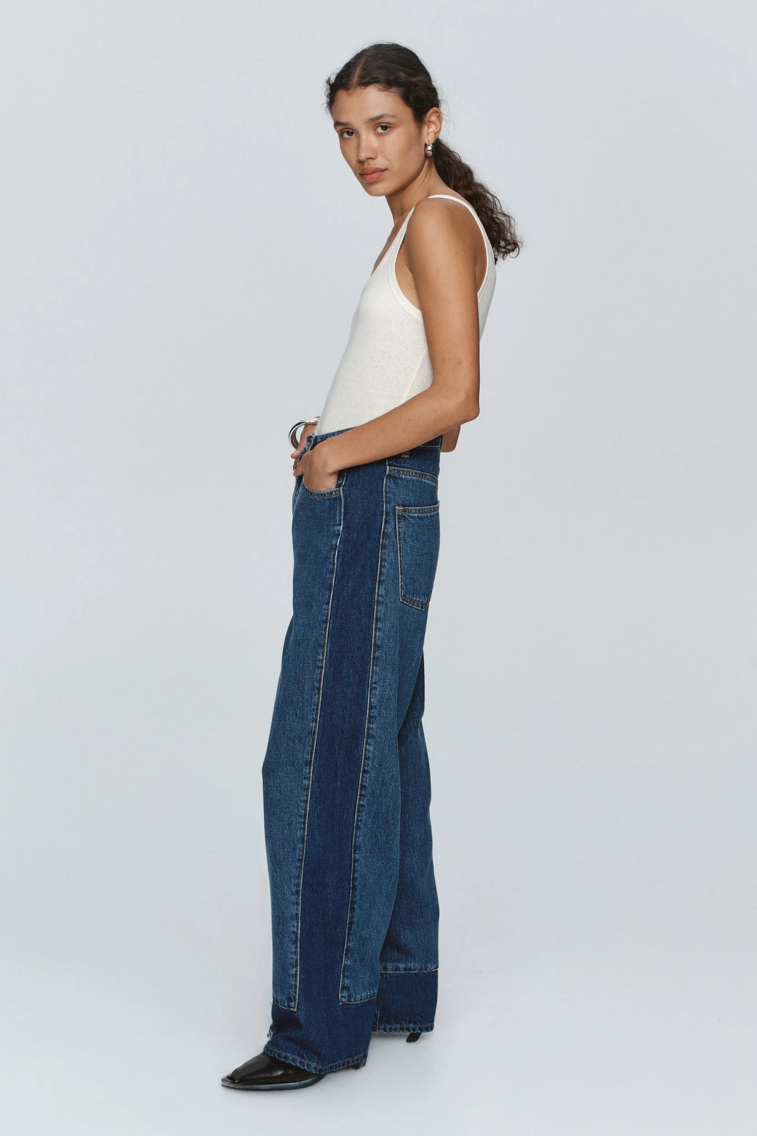Border Jean-Indigo/Washed Indigo