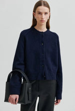 Load image into Gallery viewer, Banja Knit Raglan Cardigan-Carbon