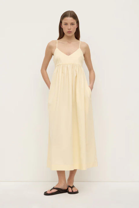 Bronte Poplin Midi Dress-Sorbet