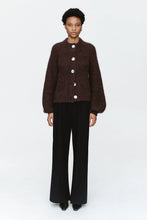 Load image into Gallery viewer, Cait Cardigan-Chocolate