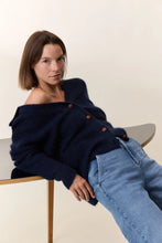 Load image into Gallery viewer, Marloup Cardigan-Navy
