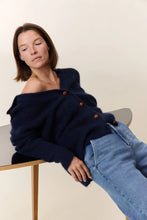 Load image into Gallery viewer, Marloup Cardigan-Navy