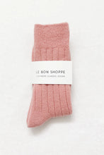 Load image into Gallery viewer, Cashmere Classic Socks-Rose Petal