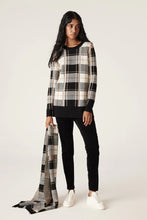 Load image into Gallery viewer, Merino Check Jumper-Camel Check