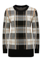 Load image into Gallery viewer, Merino Check Jumper-Camel Check