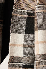 Load image into Gallery viewer, Merino Check Scarf-Camel Check