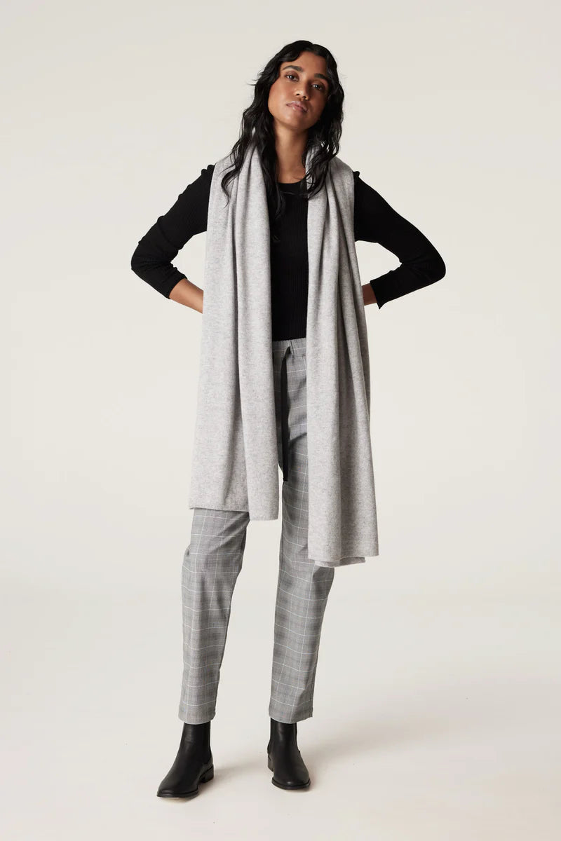 Cashwool Travel Wrap-Grey