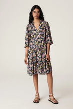 Load image into Gallery viewer, Flora Tiered Dress-Flora Print