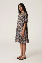 Load image into Gallery viewer, Flora Tiered Dress-Flora Print