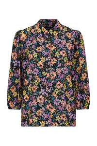 Flora Blouse-Flora Print