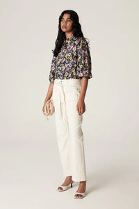 Flora Blouse-Flora Print