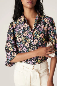 Flora Blouse-Flora Print