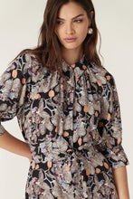 Load image into Gallery viewer, Leigh Midi Dress-Orchid Print