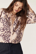 Load image into Gallery viewer, Bloom Blouse-Stencil Floral