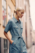 Load image into Gallery viewer, Pearce Dress-Blue