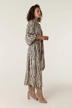 Load image into Gallery viewer, Colette Dress-Speckle Print (Black / Off White)