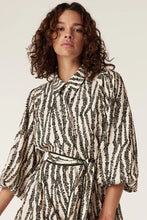 Load image into Gallery viewer, Colette Dress-Speckle Print (Black / Off White)