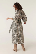 Load image into Gallery viewer, Colette Dress-Speckle Print (Black / Off White)