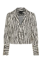 Load image into Gallery viewer, Sabine Blouse-Speckle Print (Black / Off White)