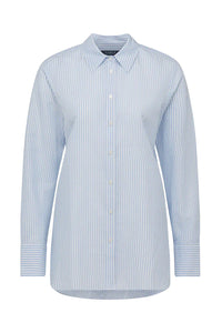 Henri Shirt-Pale Blue Stripe