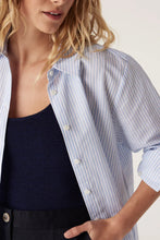 Load image into Gallery viewer, Henri Shirt-Pale Blue Stripe