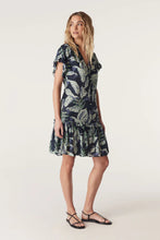 Load image into Gallery viewer, Havana Frill Dress-Navy Floral