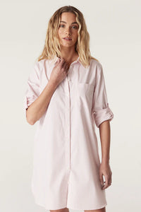 Tomboy Shirt-Pink Stripe