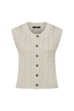 Load image into Gallery viewer, Lumen Cable Vest-Natural