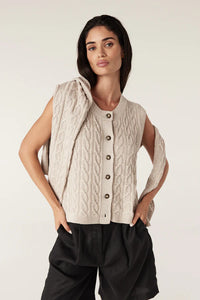 Lumen Cable Vest-Natural