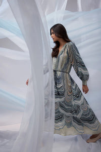 Maxime Dress-Shell Print