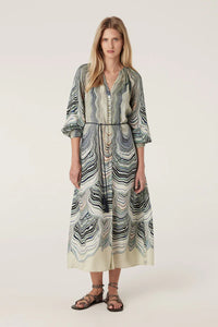 Maxime Dress-Shell Print