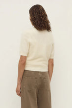 Load image into Gallery viewer, Carina Wool Short Sleeve Cardigan-Cream