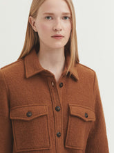 Load image into Gallery viewer, Jacket 100% Wool-Caramel