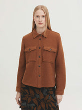 Load image into Gallery viewer, Jacket 100% Wool-Caramel