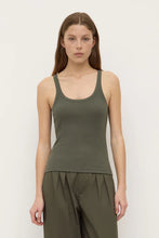 Load image into Gallery viewer, Charlie Rib Tank-Moss