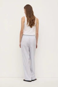 Cora Stripe Pant-Navy/White