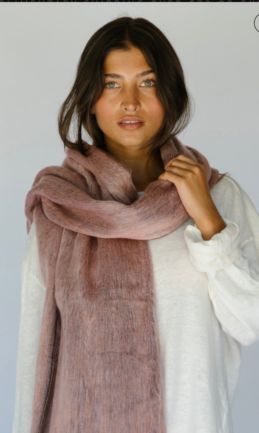 Shawl / Wrap / Scarf-Heather