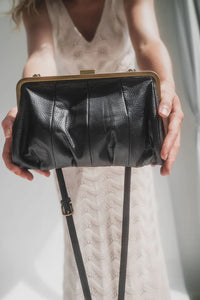 Etta Crossbody-Textured Noir