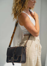 Load image into Gallery viewer, Rising Sun Satchel-Vintage Brown