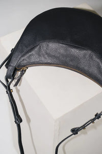 Pelle Bag-Textured Noir