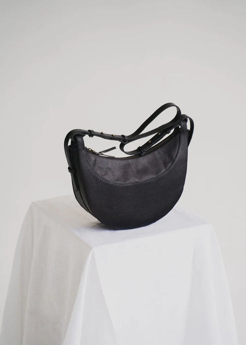 Pelle Bag-Textured Noir
