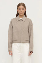 Load image into Gallery viewer, Dallas Wool Jacket-Pebble