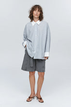 Load image into Gallery viewer, Edie Shirt-Bleu Stripe