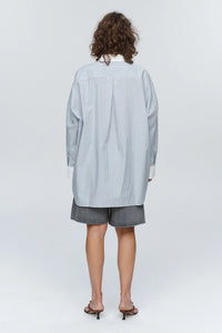 Edie Shirt-Bleu Stripe