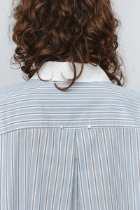 Edie Shirt-Bleu Stripe