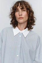 Load image into Gallery viewer, Edie Shirt-Bleu Stripe